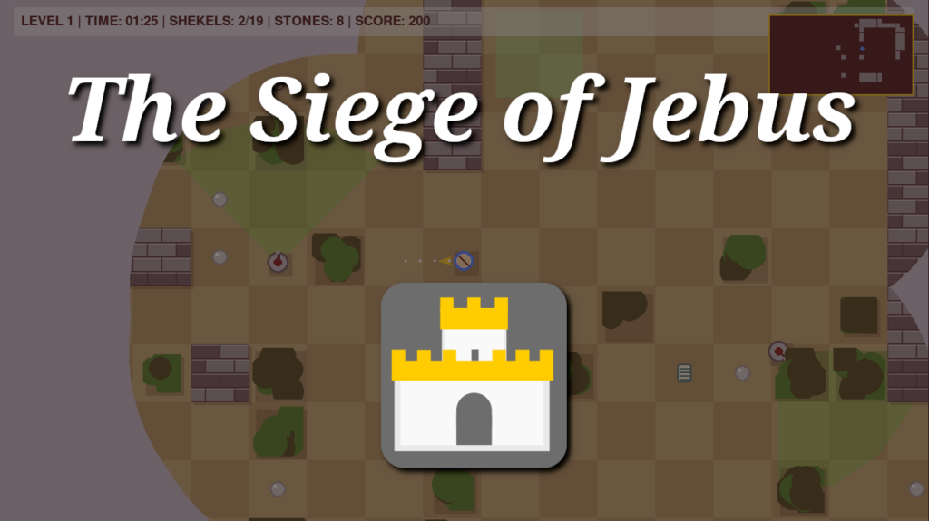 The Siege of Jebus Banner