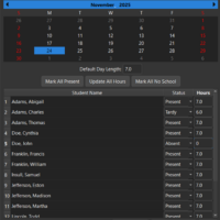 Attendance Tracker Attendance Tracker