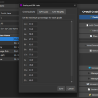 Setting Grade and GPA Scales Setting Grade and GPA Scales